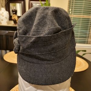 Gray Beret Hat